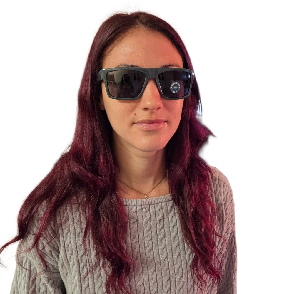 Polarized UV 400 Adult NEW L&P Apparel Charcoal Sunglasses